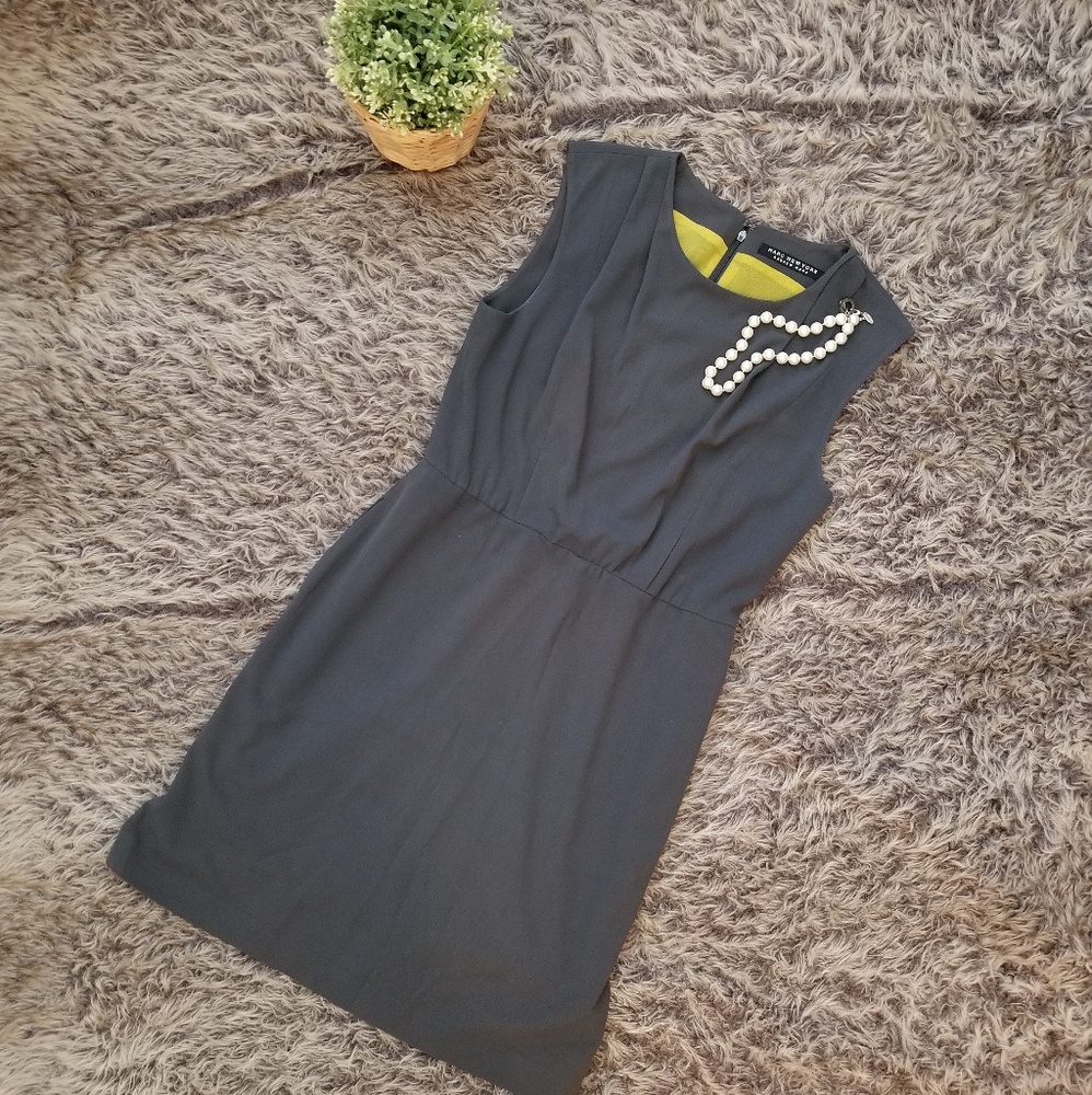 Marc New York Grey Dress w/Pockets